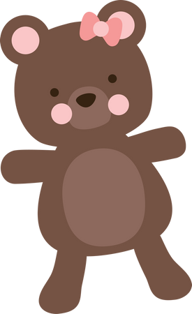 Valentine Teddy Bear SVG file - SVG cut files.com