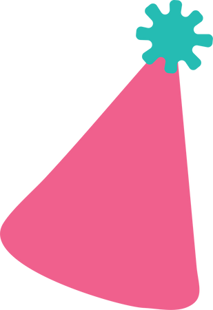 Party Hat SVG Cut File - Snap Click Supply Co.