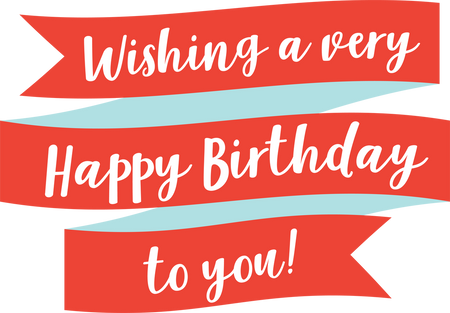 Happy Birthday Banner SVG Cut File - Snap Click Supply Co.