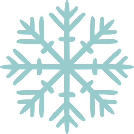 Snowflake #5 SVG Cut File - Snap Click Supply Co.