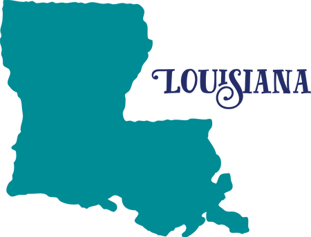 Louisiana Girl Svg Louisiana SVG Louisiana Sticker SVG 