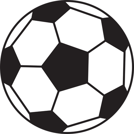 Soccer Ball #2 SVG Cut File - Snap Click Supply Co.