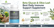 Beta Glucan & Olive Leaf: Best Daily Immune Support Supplement