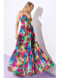 ABSTRACT MAXI DRESS