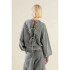 Tie Back Pullover Sweatshirt
