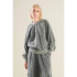 Tie Back Pullover Sweatshirt