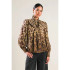 Cheetah Print Blouse