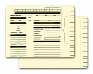Color-Code File Folders - Printed