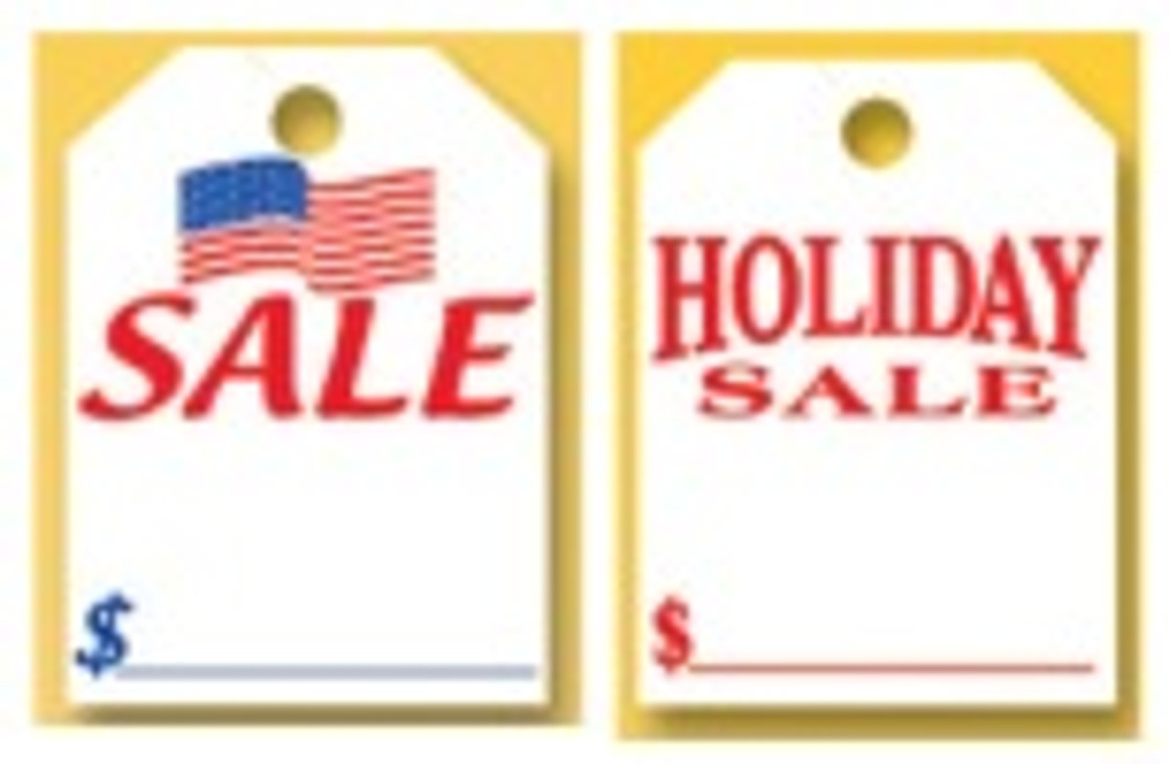 Large Rearview Hang Tags - Holiday