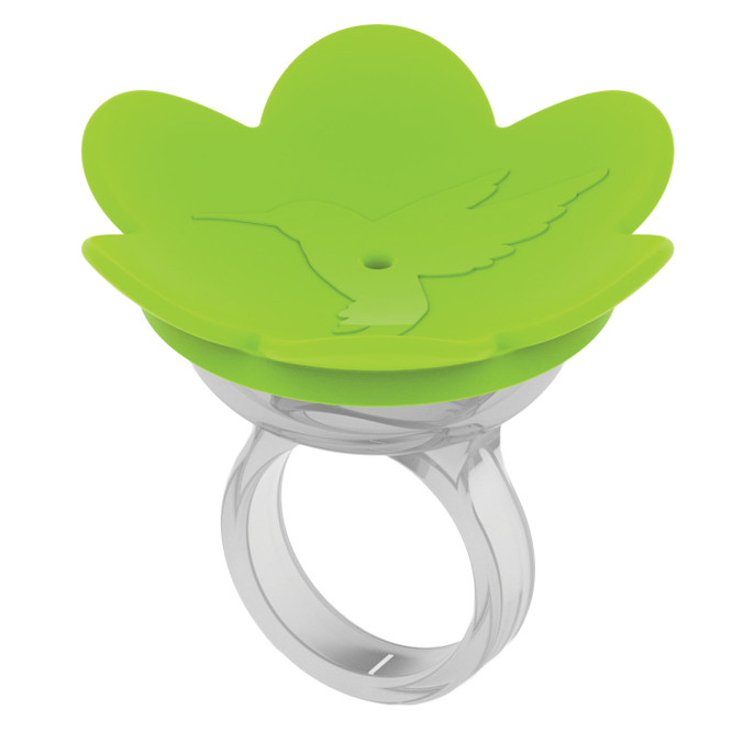 Hummingbird Ring Feeder - GREEN