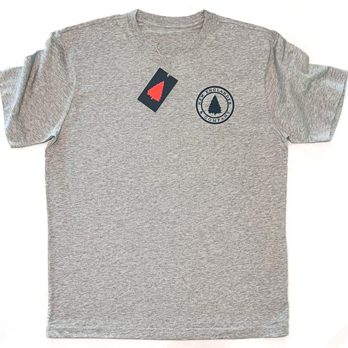 Gym Class Hero Grey SUPIMA® Cotton Short Sleeve w/ Boston Navy Seal