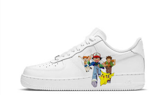 Men Nike Air Force Customized Pokemon