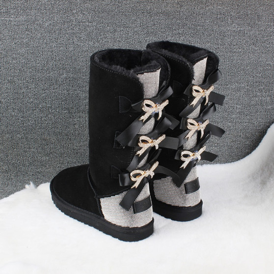 Black Bling Ugg Boots