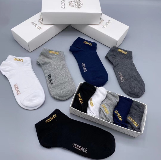 Versace ankle Socks Gift Bundle 