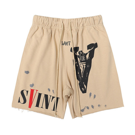 Vlone Men shorts - Khaki