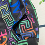 Colorful Versace Print Swim Shorts