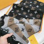 Black LV scarf