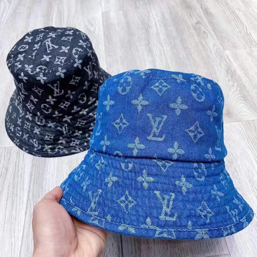 LV jeans Bucket Hat IR Fashion