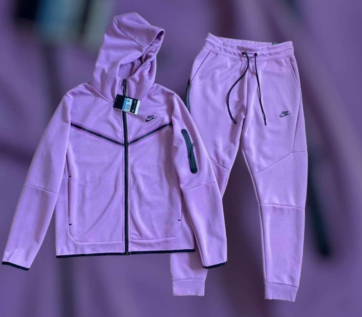 Nike Tech Fleece Set PURPLE - IR Fashion