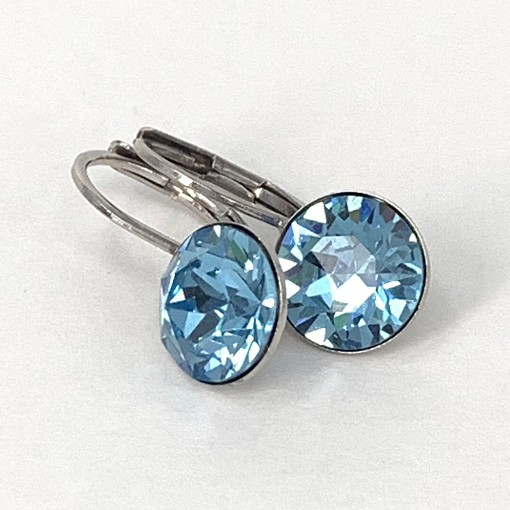 Crystal Loop Around Earrings