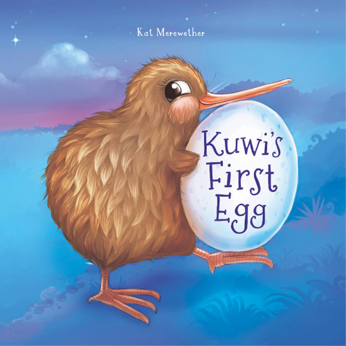 Kuwi's First Egg. Illustrated story book.