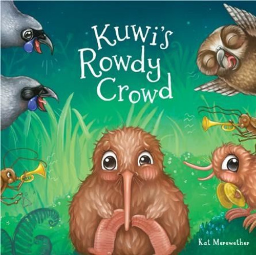 Kuwi's Rowdy Crowd illustrated story book.