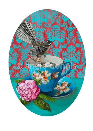 Nurture, A4  unframed print, Angie Dennis.