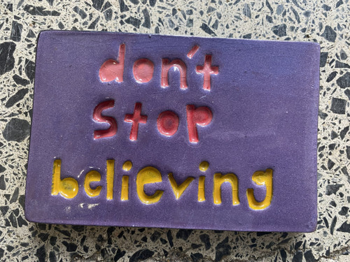 Large Tile - Don't Stop Believing