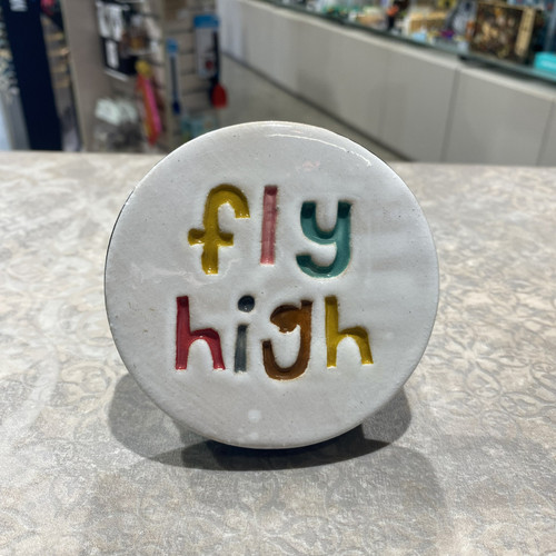 Stamped Disk - Fly high
