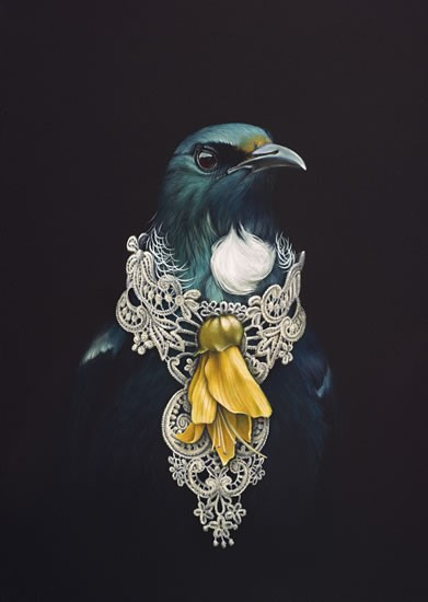 She of the kowhai tree - Box Print - Jane Crisp