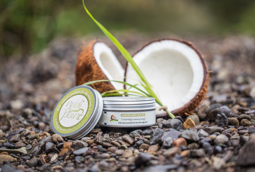 Coco-nutty Lemon-grassy whipped body butter from Nudi Point.