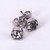Swarovski Crystal Studs - Black Diamond