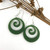 Koru resin earrings from SoNZ.