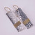 Silver bar, gold wrapped earrings by NZ jewellery designer Ali Shannon.