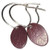 copper garland earring by NZ jewellery designer Nick Feint, Stone Arrow