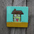 Ceramic house wall tile from The Monster Company. Made in NZ.