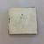 Back of ceramic tile.
