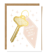 New Home Key, Blank Greeting Card New Home Key, Blank Greeting Card