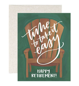Retirement Chair, Blank Greeting Card Retirement Chair, Blank Greeting Card