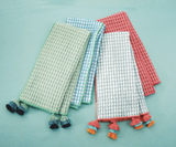 Waffle Tassel Towel Set Waffle Tassel Towel Set