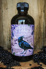Oregon Blackbird Meadowland Simple Syrup: Marionberry & Black Pepper Oregon Blackbird Meadowland Simple Syrup: Marionberry & Black Pepper
