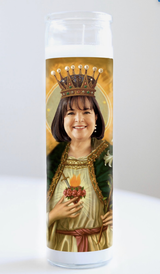 Ina Garten Prayer Candle: Kitchen Saints Collection Ina Garten Prayer Candle: Kitchen Saints Collection
