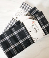 Tic Tac Toe Tea Towel, set/3--CHOOSE COLOR Tic Tac Toe Tea Towel, set/3--CHOOSE COLOR