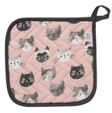 Cats Meow, Printed Potholder Cats Meow, Printed Potholder