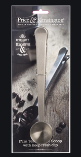 Tea and Coffee Scoop with Clip Tea and Coffee Scoop with Clip