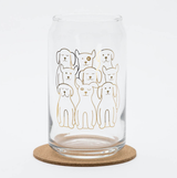 Dogs Glass Can, 16oz Dogs Glass Can, 16oz