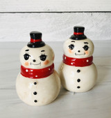 Snowman Pair Salt & Pepper Shakers, set/2 Snowman Pair Salt & Pepper Shakers, set/2