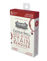 Chateau Wine Stain Remover Wipes, set/5 Chateau Wine Stain Remover Wipes, set/5