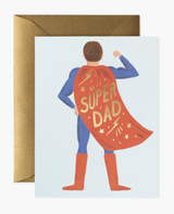 Super Dad, Rifle Paper Co. Blank Greeting Card Super Dad, Rifle Paper Co. Blank Greeting Card