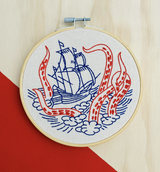 Release the Kraken Embroidery Kit Release the Kraken Embroidery Kit